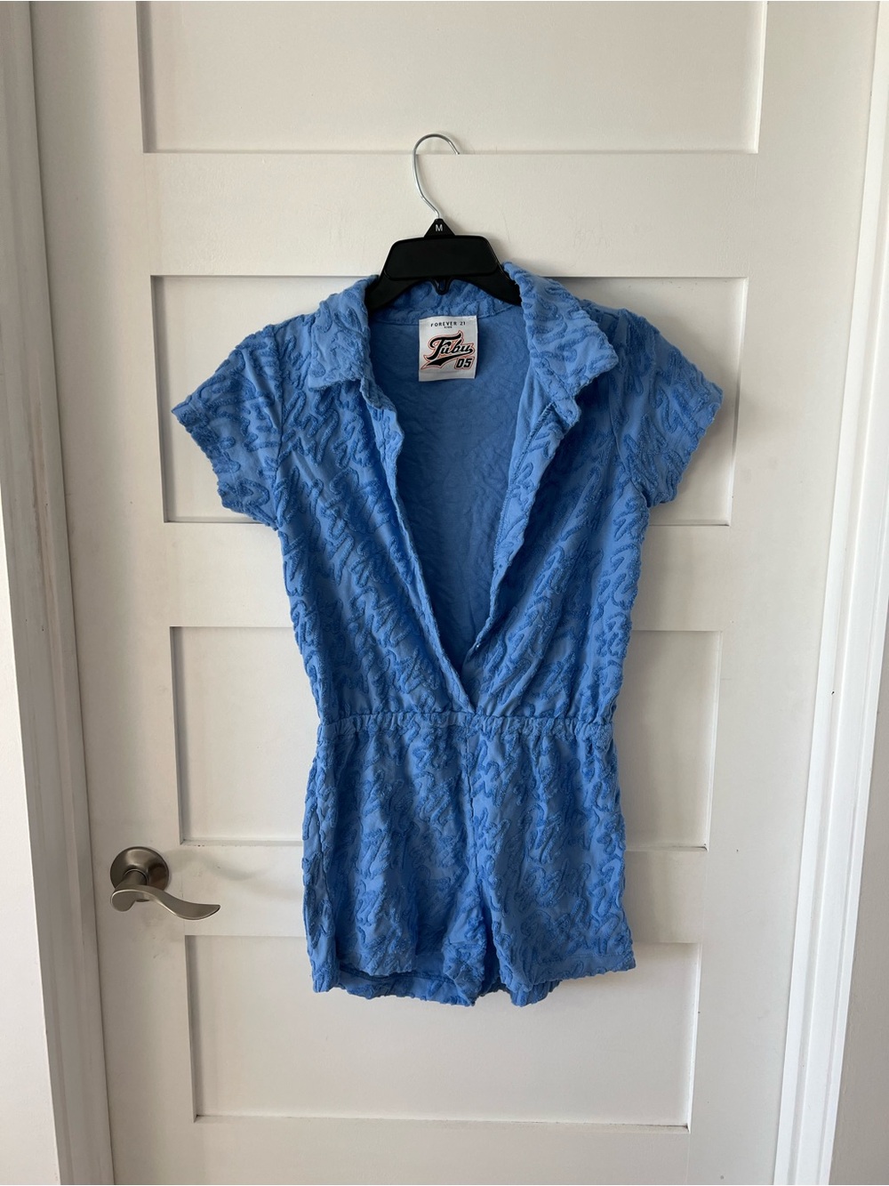 Forever 21 Light Blue Textured Kids Top